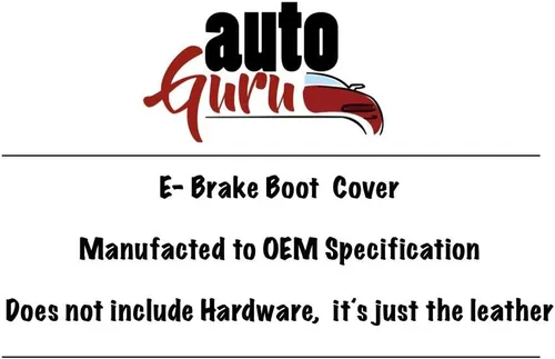 Vista 5 de E-Brake Bota Cuero Sintético Negro Compatible con Mazda Miata MX 5 06-13