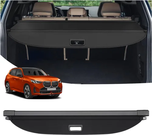 Vista 32 de Powerty - Cubierta de carga para Toyota RAV4 2013-2018, accesorios de cuero