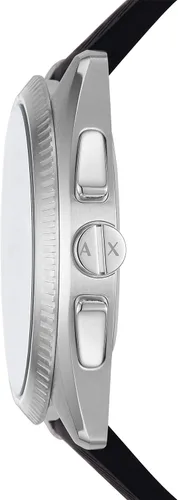 Vista 2 de Armani Exchange - Reloj cronógrafo de acero inoxidable para hombre