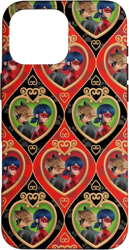 Vista 18 de Funda roja y verde para iPhone SE (2020) / 7 / 8 Miraculous Ladybug and Cat Noir The Movie