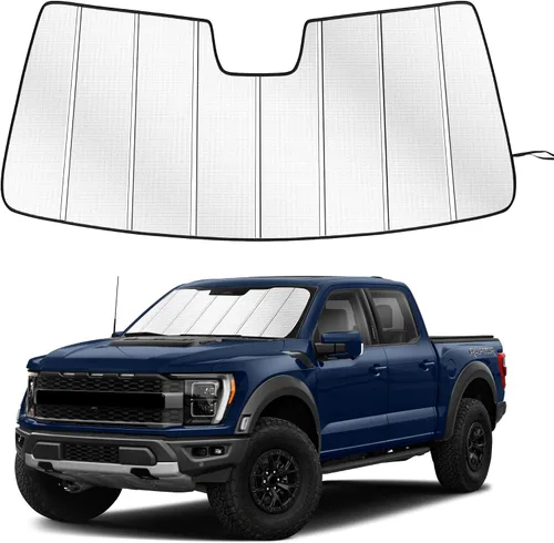 Vista 39 de Parasol para parabrisas para Honda CR-V 2017-2022, diseño plegable de acordeón de ajuste personalizado, accesorios de automóvil, protector de visera