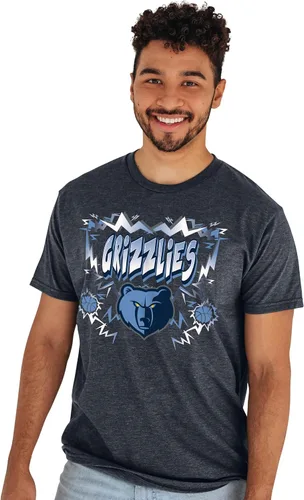 Vista 20 de Blue 84 NBA - Camiseta unisex para adultos, con licencia oficial de la NBA, colores alternativos jaspeados