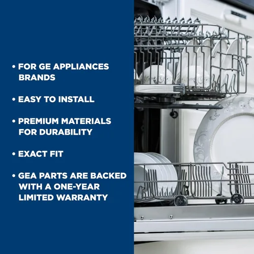 Vista 4 de GE Appliances WD28X10284 Lavavajillas inferior Escurridor