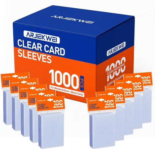 Vista 6 de 200 fundas para tarjetas de plástico duro, 3" × 4" rígido titular