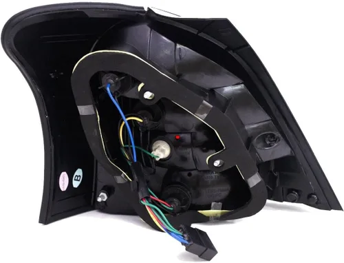 Vista 3 de Par de luces traseras LED de freno trasero negro compatible con Yaris Hatchback 2006 2007 2008