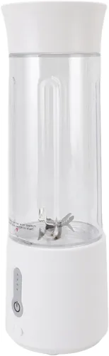 Vista 2 de Portable Blender Personal Blender Portable, USB Rechargeable Travel with 6 Stainless Steel Blades, 500ml Personal Smoothie Maker, 4000mAh Mini for