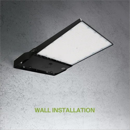 Vista 6 de ASD Soporte de montaje de reflector para luces de área LED Compatible con LSB5, LSB5A de 150-200 W Negro