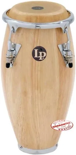 Vista 2 de Latin Percussion LPM198 Mini Conga de Madera Afinable, Natural