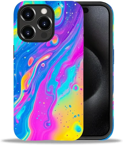 Vista 83 de DAIZAG Funda compatible con iPhone 11, hermoso color arena, patrón completo, carcasa rígida híbrida de plástico TPU + funda de protección