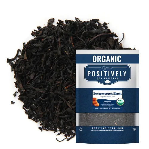 Vista 47 de Bolsas de hojas sueltas para té. Orgánicas por USDA. Positively Tea LLC.