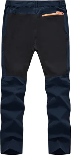 Vista 37 de TBMPOY Pantalones cargo de senderismo para hombre, ligeros, impermeables, de secado rápido, pantalones de montaña, pesca, camping