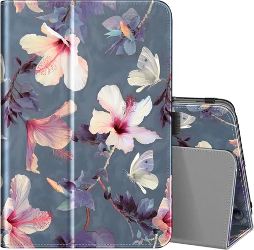 Vista 10 de Fintie - Funda de piel sintética con función atril para Amazon Fire HD 8 y Fire HD 8 Plus (10ª generación, versión 2020), color negro