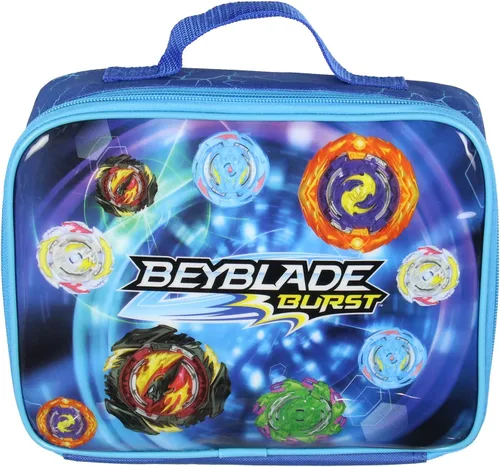 Vista 5 de INTIMO Beyblade Burst TV Show Tossed Print 5 PC Mochila Fiambrera Botella de agua Icepack Set