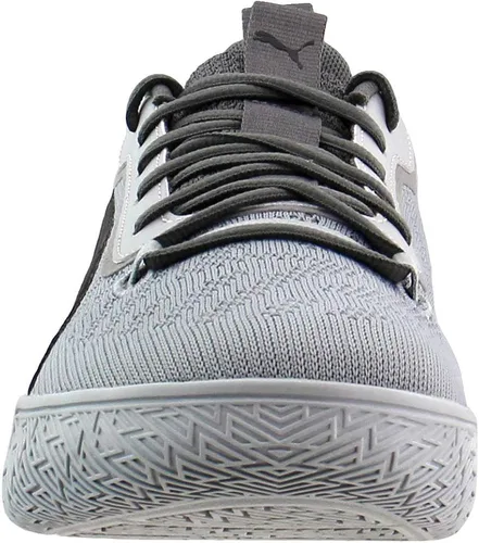 Vista 5 de PUMA Tenis de baloncesto bajos Legacy para hombre, color gris
