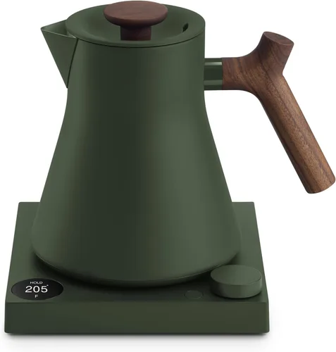 Vista 7 de Fellow Corvo EKG Pro - Tetera eléctrica para té y café, 0.9 litros Precision Temp Control, Stainless Steel, Brew Timer, Smart Scheduling, Wide