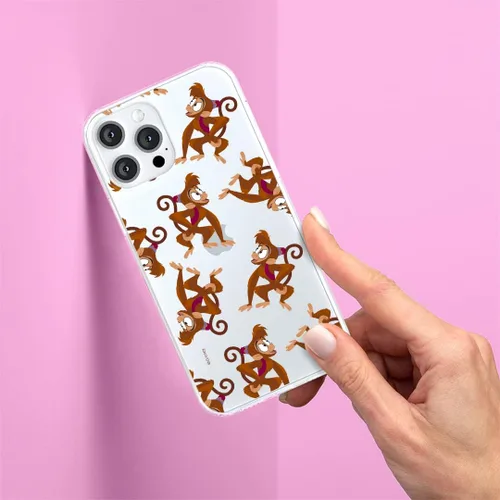 Vista 7 de ERT GROUP Funda de teléfono móvil para iPhone 13 PRO Original y con licencia oficial Disney Patrón Abu 001, funda parcialmente transparente hecha