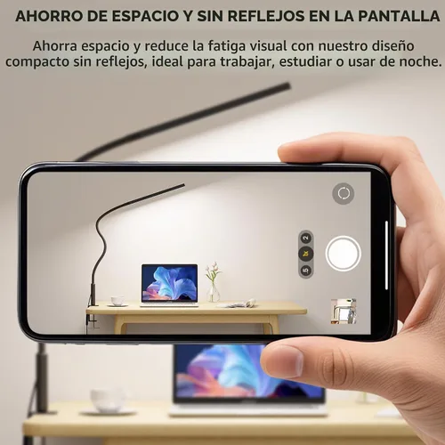 Vista 5 de Luz LED de rompecabezas de 18 W con abrazadera, lámpara