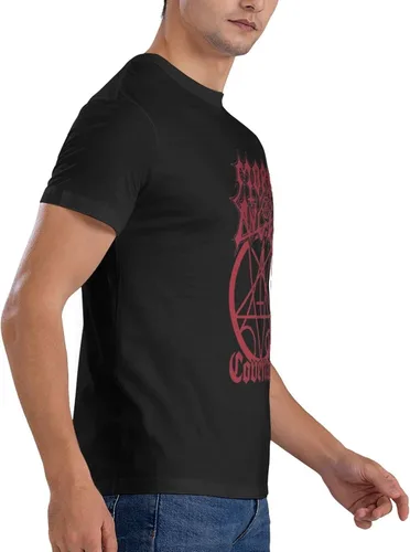 Vista 5 de Morbid Angel T Shirt Men's Summer Round Neck Trend Fashion Short Sleeve T Shirt Sports Fitness Cotton Shirt Tops