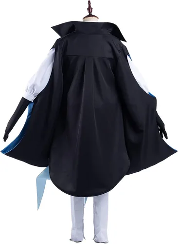 Vista 2 de NGOVINY Disfraz unisex de Vanitas para cosplay con diseño de Vanitas