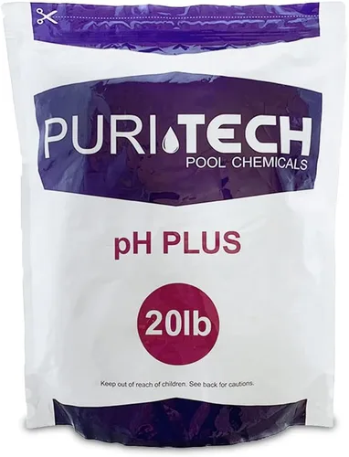 Vista 13 de Puri Tech Productos químicos pH Plus 5lb Bolsa resellable para piscinas y spas Aumento de pH Equilibrador 100% carbonato de sodio aumenta el pH