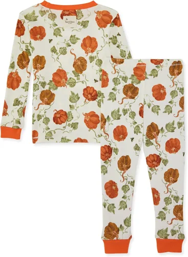Vista 2 de Burts Bees Baby Conjunto de pijama de 2 piezas camiseta y pantalón 100 algodón orgánico