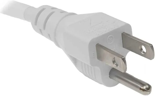 Vista 2 de Omnihil Cable de alimentación de CA de 8 pies compatible con HP Laserjet Pro MFP, serie M P, color blanco