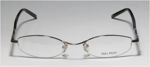 Vista 3 de Vera Wang V105 WomensLadies Designer Half-rim Half-rimless Sophisticated Hip EyeglassesEye Glasses