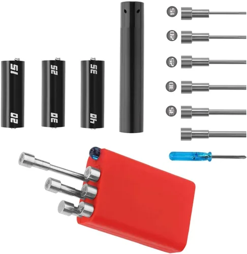 Vista 3 de Kit de herramientas para el hogar DIY V3 Kit de herramientas de construcción mecánica, 15 en 1 Kit de herramientas maestras reparaciones