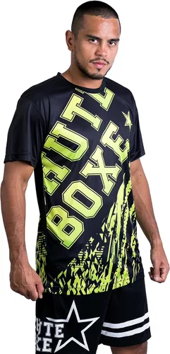 Vista 4 de Nitro Punch Black & Neo Yellow Dry Fit Tech