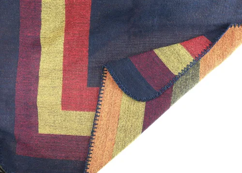 Vista 6 de Chal de poncho para mujer, con parte delantera abierta, estampado de leopardo, chales y envolturas