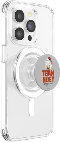 Vista 3 de Disney DuckTales Team Huey Red Retrato PopSockets MagSafe PopGrip para iPhone
