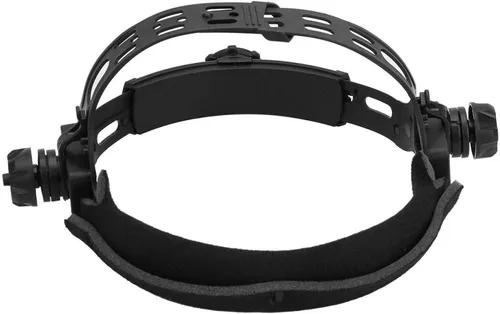 Vista 6 de Diadema para casco de soldadura, 11.0 x 7.9 x 4.7 in, ajustable, con diseño de perilla, accesorios de casco de oscurecimiento solar (negro)