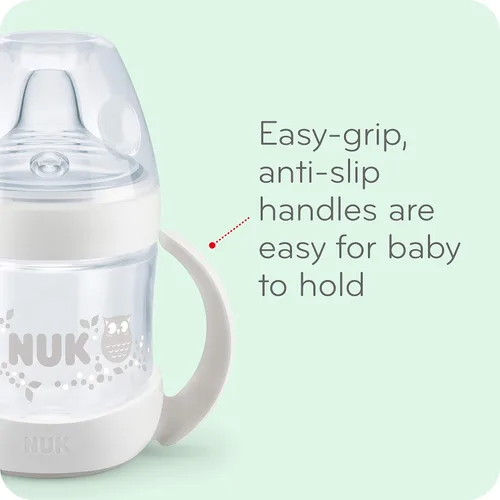 Vista 4 de NUK Simply Natural Learner Cup White 4.96 onzas (paquete de 1)