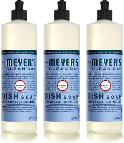 Vista 107 de Mrs. Meyer’s Clean Day - Detergente líquido para platos, aroma a lavanda, botella de 16 oz