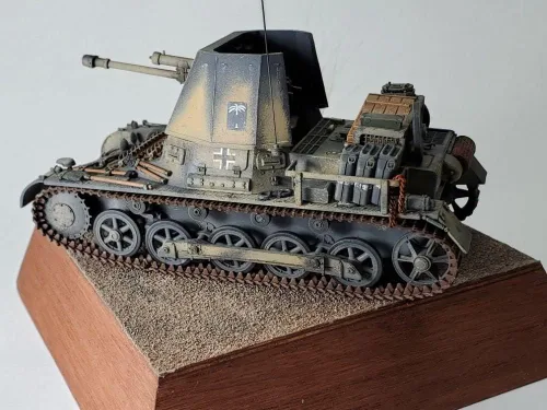 Vista 14 de Italeri 6577S 1:35 Panzerjager I Ger Hunter Edificio, Construcción, Fabricación de modelos de soporte, manualidades, aficiones, pegado, plástico