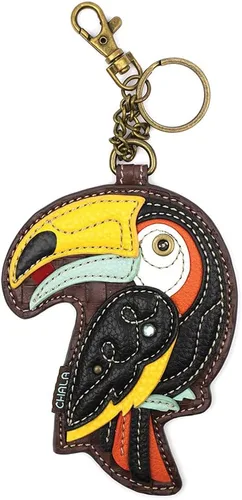 Vista 15 de CHALA Bird Collection - Llavero decorativo para mujer, diseño de pájaro azul