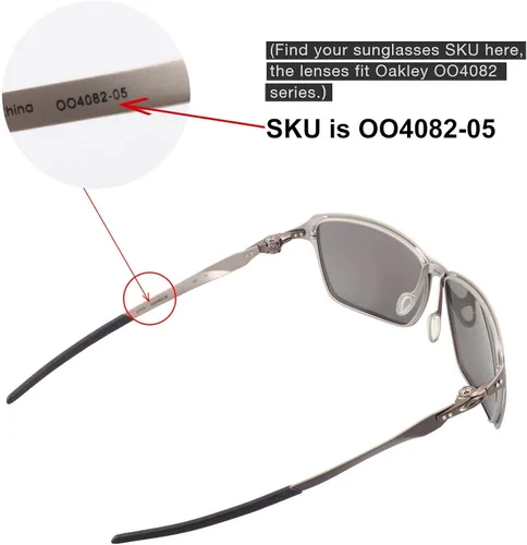 Vista 5 de Walleva - Lentes de repuesto para gafas de sol Oakley Tincan múltiples opciones disponibles