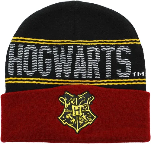 Vista 3 de Harry Potter Hogwarts - Gorro de punto y bufanda multicolor, Multi colorido