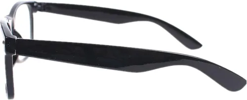 Vista 3 de Gafas de sol transparentes vintage Buddy Wayfarer Blues Brothers, Negro