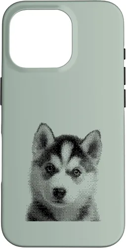 Vista 20 de Chic Husky Puppy for Dog Mom and Paw Parents Case for iPhone 16