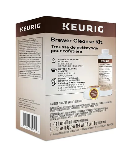 Vista 5 de Keurig K-Duo Brewer Kit de mantenimiento + solución de descalcificación y cápsulas de enjuague