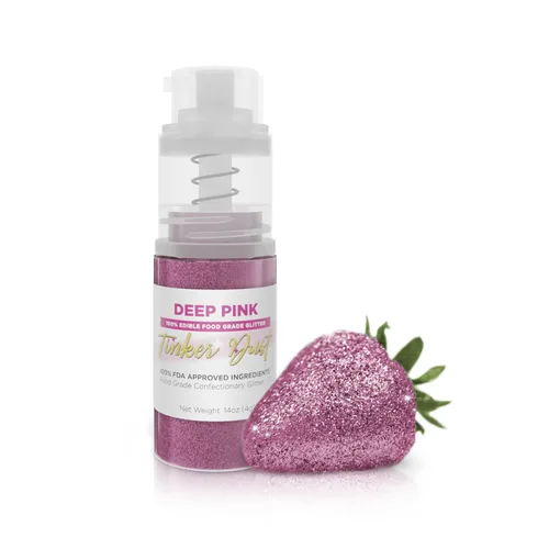 Vista 18 de Bakell - Brillantina Negra Tinker Dust (4g, 1x Mini Bomba de Pulverización) Brillantina Comestible para Alimentos, Postres y Bebidas! Negro