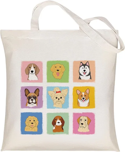 Vista 8 de Bolsa de lona Louise Maelys para mujer, linda estética cardenal, de algodón, para compras, regalo para mujeres, bolsas de comestibles reutilizables