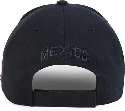 Vista 5 de Trendy Apparel Shop XXL Hecho En Mexico Eagle 3D Gorra de béisbol estructurada bordada