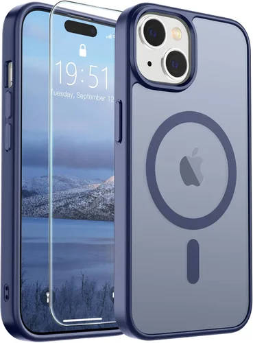 Vista 13 de SUPFINE Funda magnética para iPhone SE 2022 (3ª)/2020 (2ª), iPhone 8 (compatible con MagSafe) (protección contra caídas de grado militar), funda