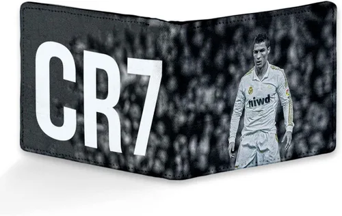 Vista 5 de Cristiano Ronaldo CR7 - Cartera de piel sintética estampada para hombreniño, CR7., Casual