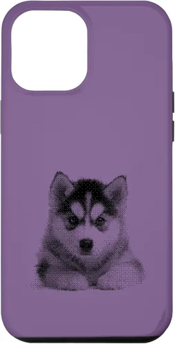 Vista 24 de Chic Husky Puppy for Dog Mom and Paw Parents Case for iPhone XR