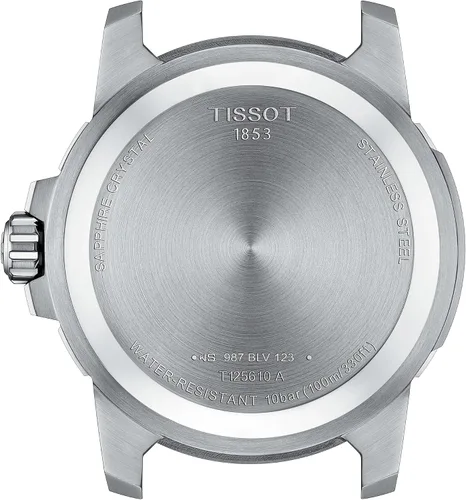 Vista 4 de Tissot Supersport GTS LG QTZ SS LTH BL IND, Negro -, Moderno