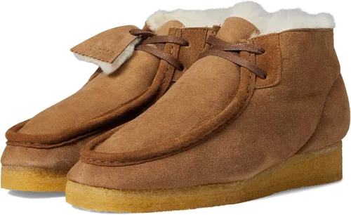 Vista 27 de Clarks Wallabee Chukka Botas para hombre cera de abeja cuero