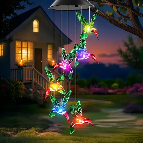 Vista 14 de Campanillas de viento de Winzwon para exteriores, regalos para calentar la casa para mujeres, regalo nuevo para el hogar para hombres, regalos al